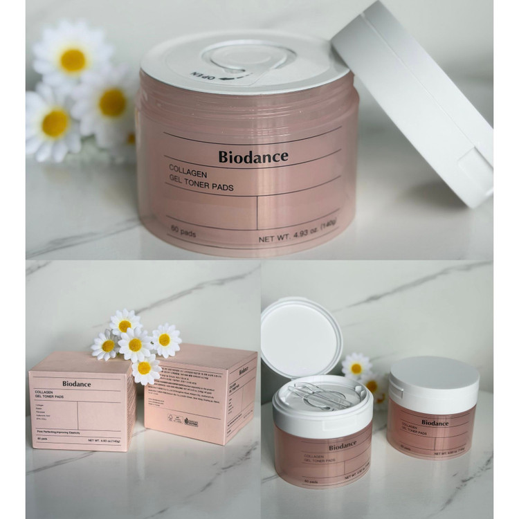 ژل تونر پد کلاژن بایودنس Biodance
