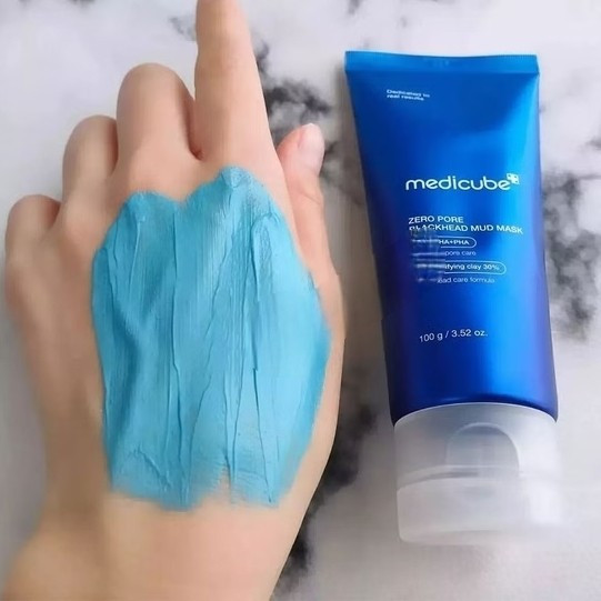 ماسک خاک رس ضدجوش سرسیاه مدیکیوب پاکسازی صورت به شرط اصل