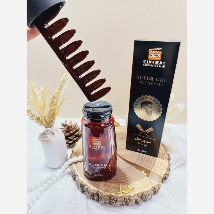 ژل مو برس دار نیترو اصلی حالت دهنده مو