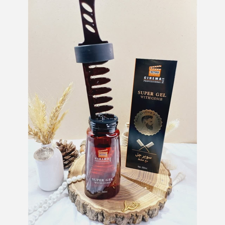 ژل مو برس دار نیترو اصلی حالت دهنده مو